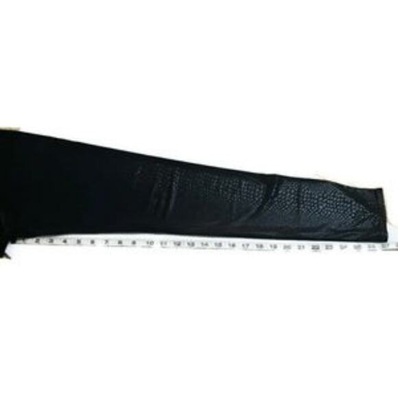 Hallhuber reptile print leggings sz L stretchy minimalist contemporary - Picture 3 of 7